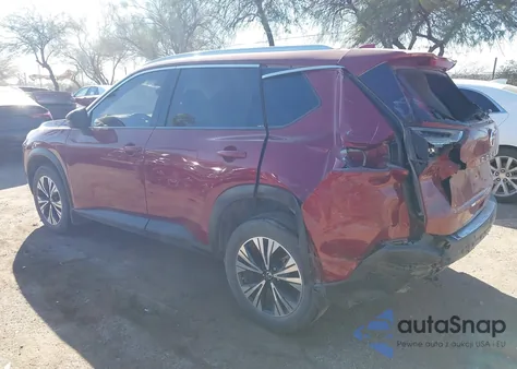 2021 Nissan Rogue Sv Fwd из США, поврежденный, VIN JN8AT3BA5MW013188